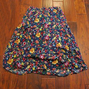 Forever 21 Vintage Style Floral Skirt